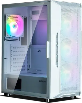 Kasë Zalman i3 Neo, e bardhë, Midi Tower