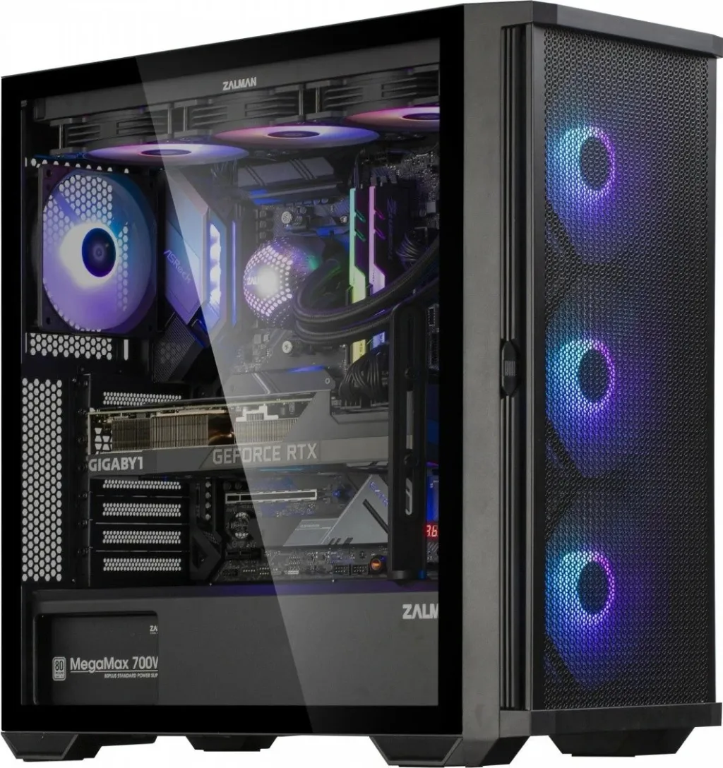 Kasë Zalman Z10 Plus, Midi Tower - 8