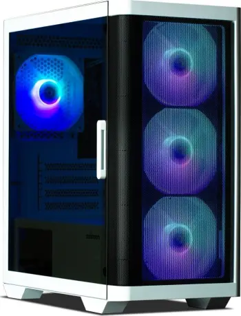 Kasë Zalman M4 ARGB, e bardhë, Mini Tower