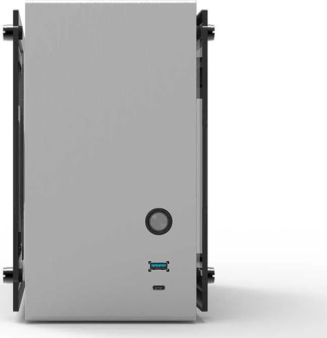 Kasë Zalman M2 Mini, e argjendtë, Micro Tower - 5