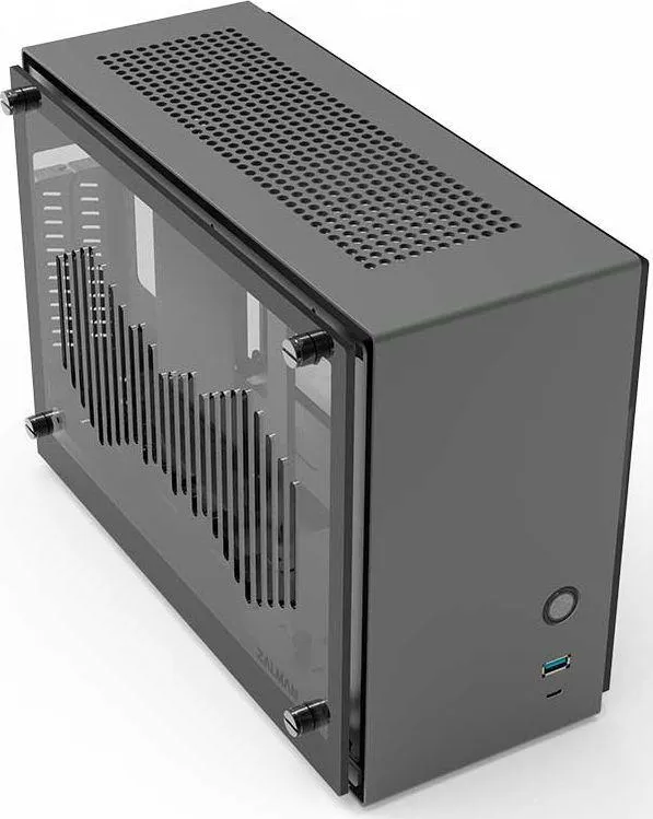 Kasë Zalman M2 Mini, e hirtë, Micro Tower - 1