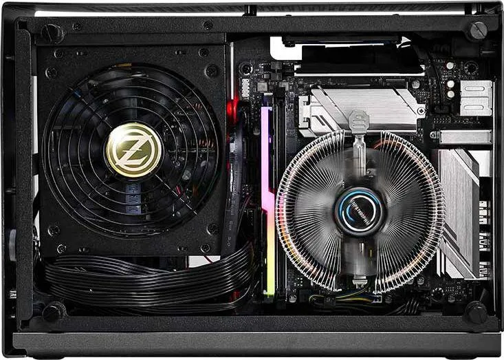Kasë Zalman M2 Mini, e hirtë, Micro Tower - 3