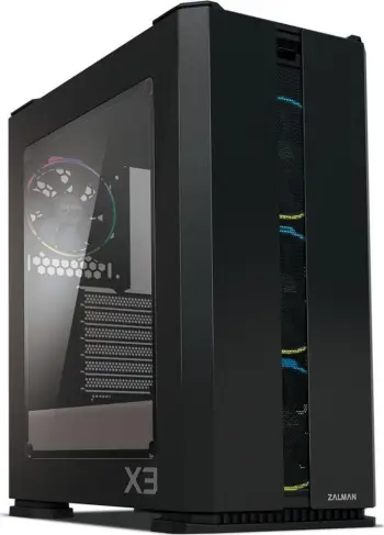 Kasë Zalman X3 TG RGB, Midi Tower