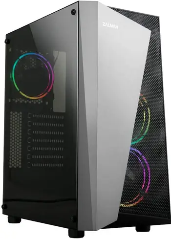 Kasë kompjuterike Zalman S4 Plus, e zezë