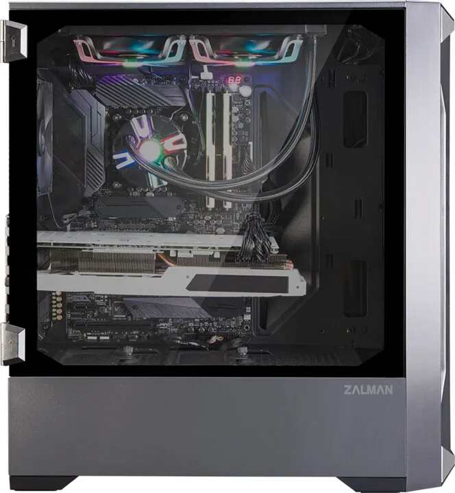 Kasë kompjuteri Zalman Z8 MS, ARGB, e zezë - 4