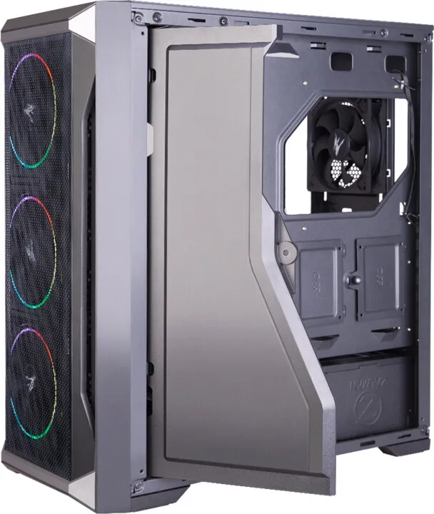 Kasë kompjuteri Zalman Z8 MS, ARGB, e zezë - 5