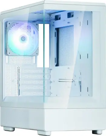 Kasa kompjuterike Zalman P10, Mini Tower, mATX mITX, e bardhë