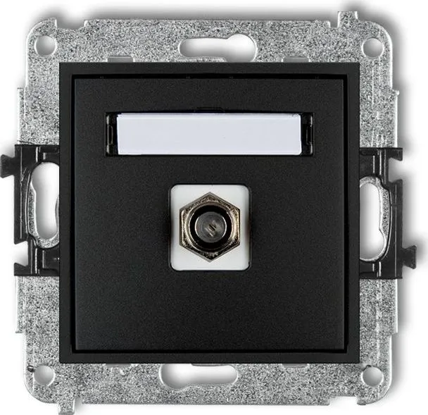 Prizë për antenë Karlik MINI type F (SAT) nickel-plated 12MGF-1 - 1