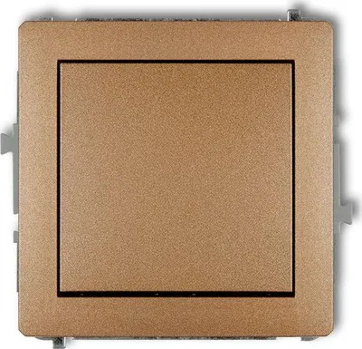 Prizë Karlik Deco, 10 AX, 250 V, IP20, e artë - 1