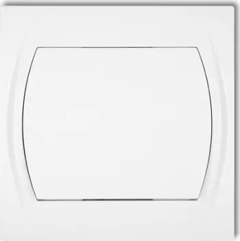 Lidhës elektrik Karlik Logo, 10A / 250V, IP20, i bardhë