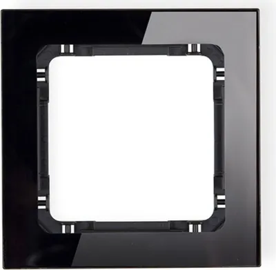 Kornizë Karlik Deco, 90 x 90 x 8 mm, e zezë - 1