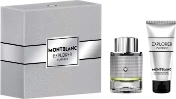 Set për meshkuj MontBlanc Explorer Platinum, EDP 60 ml + xhel dushi 100 ml