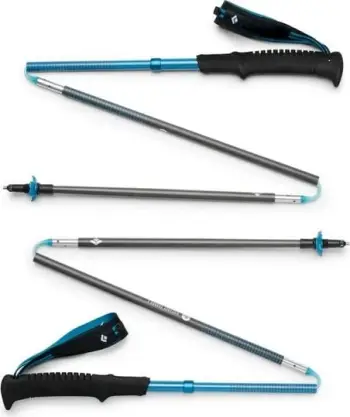 Shkopinj trekking Black Diamond Distance Carbon, 125cm, Desert Sky, 2 copë