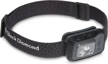 Llampë koke Black Diamond Cosmo 350 R, 350 lumen, rikarikim USB, gri grafit
