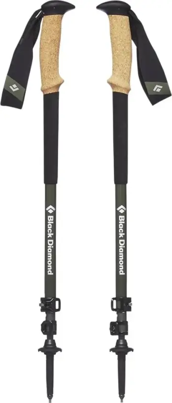 Shtyllë për ecje Black Diamond Alpine Carbon Cork, Teleskopike