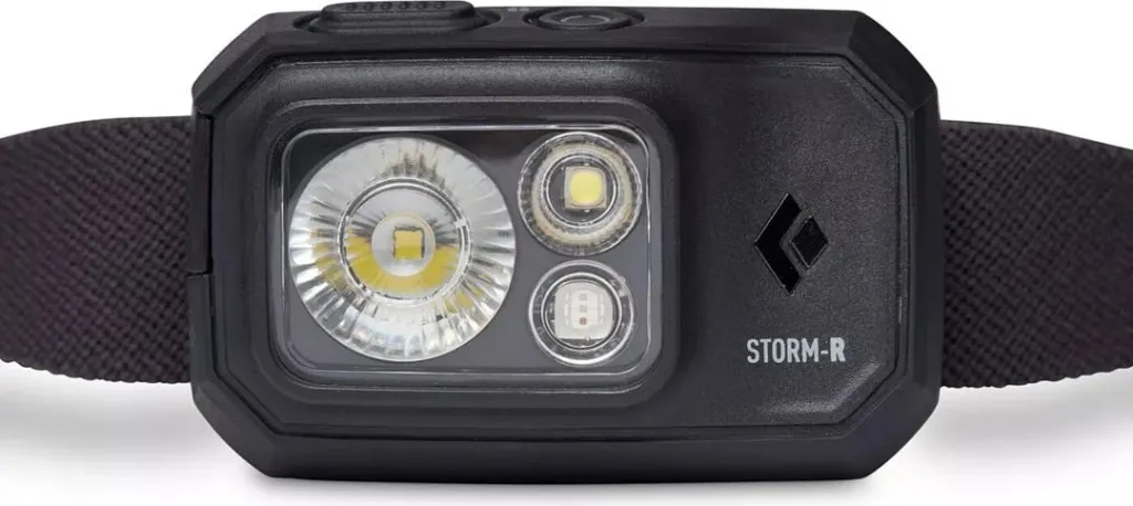 Llambë koke Black Diamond Storm 500-R, e rikarikueshme, e zezë - 2