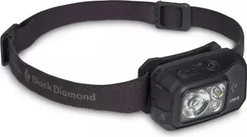 Llambë koke Black Diamond Storm 500-R, e rikarikueshme, e zezë