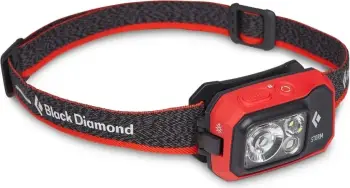 Fener koke Black Diamond Storm 450, i zi, i kuq