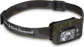 Llambë koke BLACK DIAMOND Spot 400, 400 lumens, IPX8, e gjelbër e errët