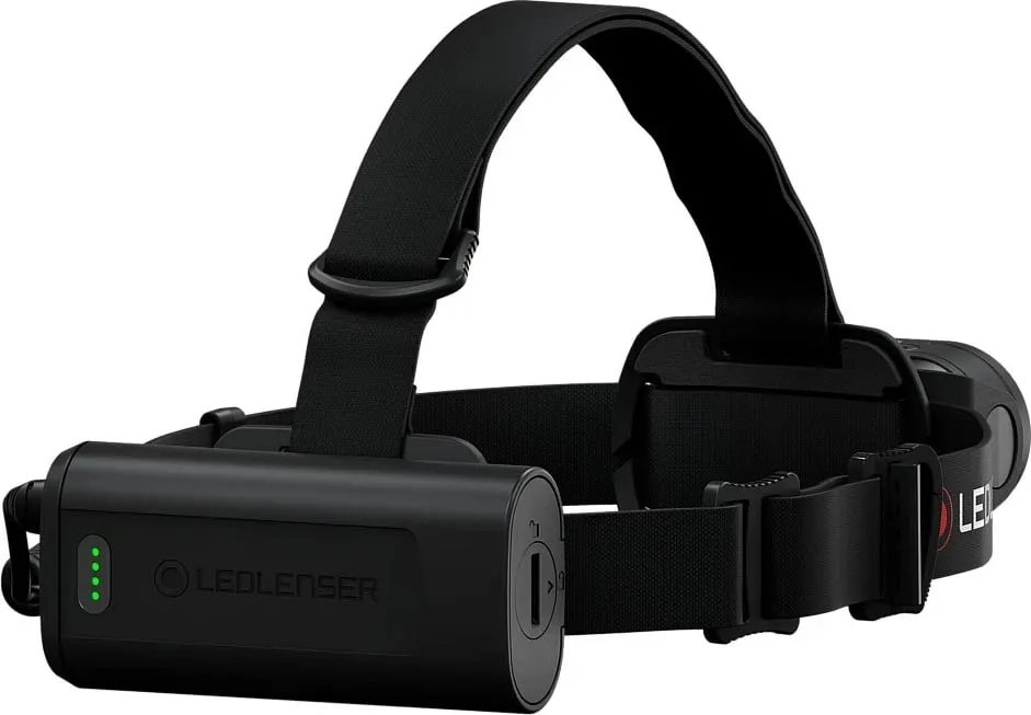 Dritë koke Ledlenser H19R Core, 4800 mAh, IP68, e zezë - 6