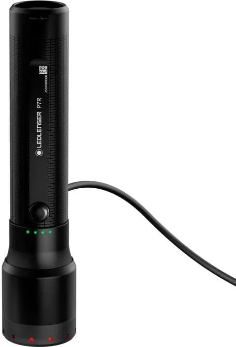 Elektrik dore Ledlenser P7R, LED, 80 orë, IP68, i zi - 1