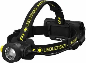 Llambë koke Ledlenser H15R Work, e rikarikueshme, IP67, e zezë