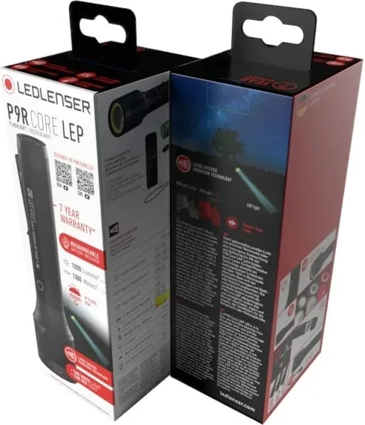 Dritë dore Ledlenser P9R Core LEP, e zezë - 7