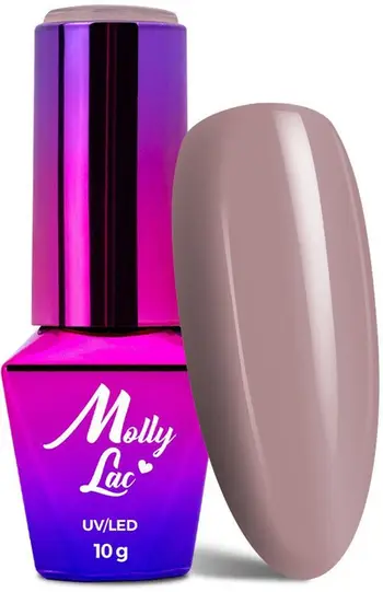 Llak për thonj MollyLac Delicate Woman Hybrid 63 Pleasant To The Touch për femra, 10g