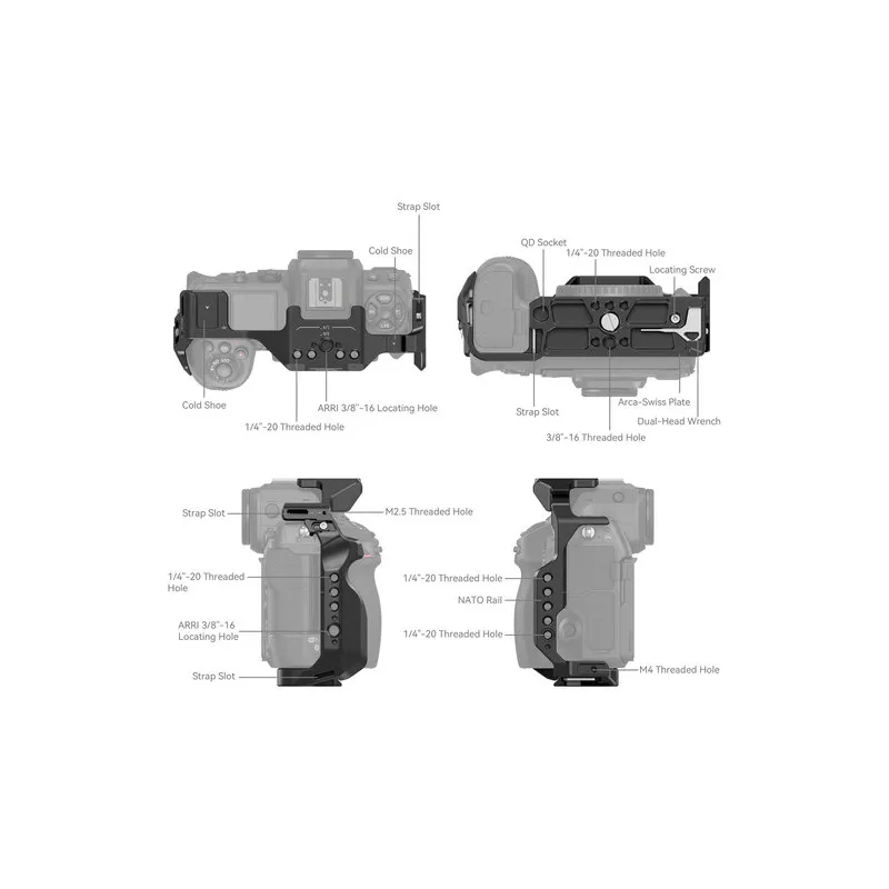 SmallRig Camera Cage for Nikon Z8 - 4