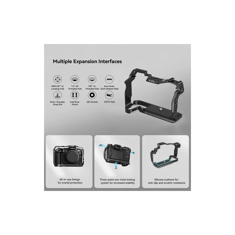 SmallRig Camera Cage for Canon EOS R8 - 8