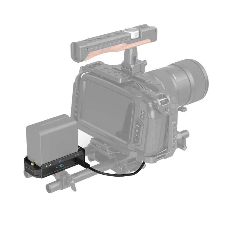 Smallrig NP-F Battery Adapter Mount Plate for Canon EOS R5 / R5C - 3