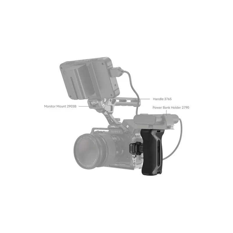 SmallRig Snap-On Quick-Lock NATO Side Handle - 2