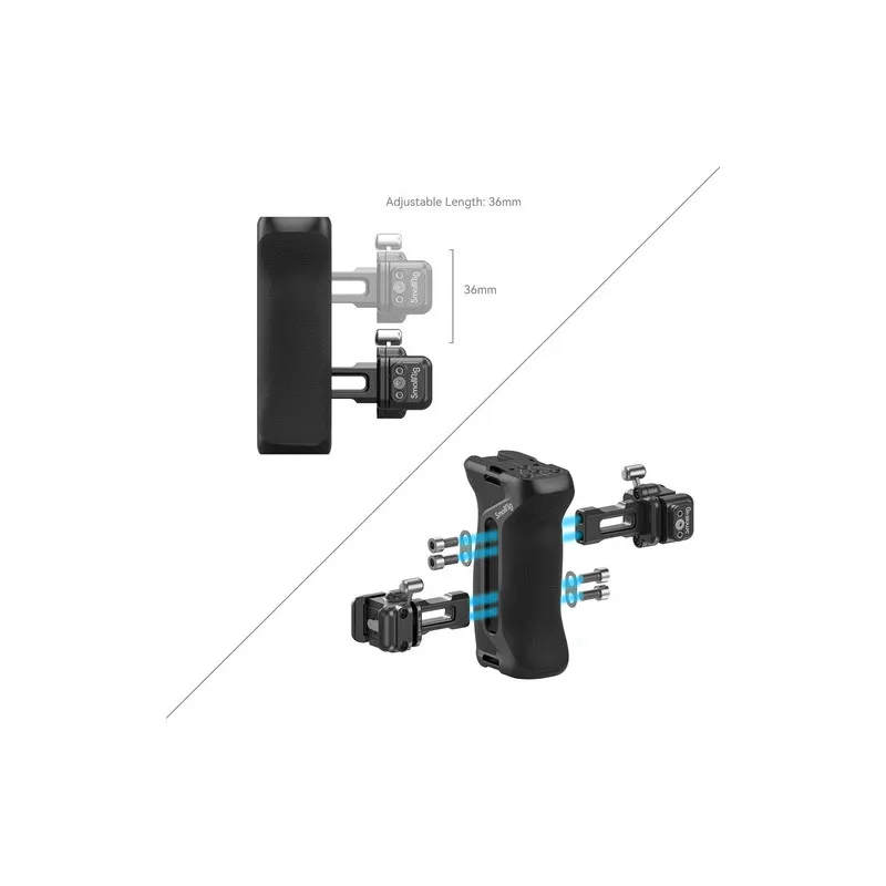 SmallRig Snap-On Quick-Lock NATO Side Handle - 4