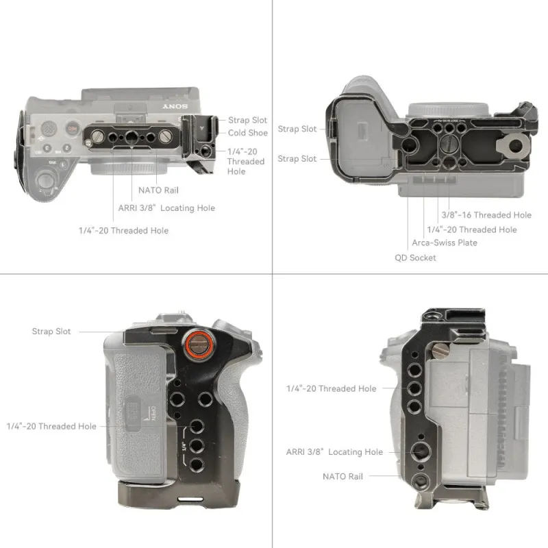 SmallRig Cage for Sony FX30 / FX3 - 4