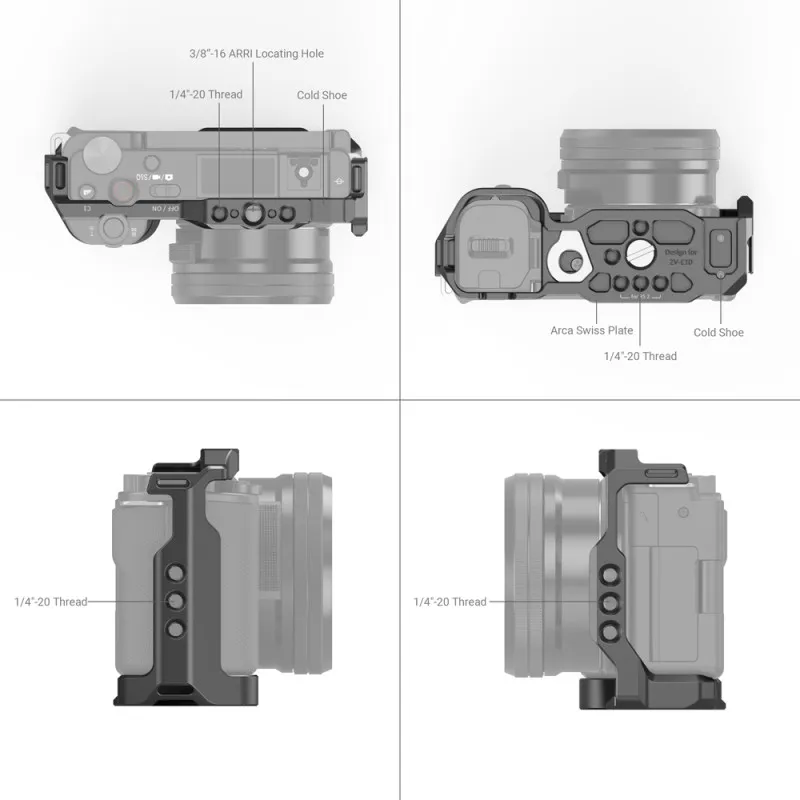 SmallRig Cage for Sony ZV-E10 - 4