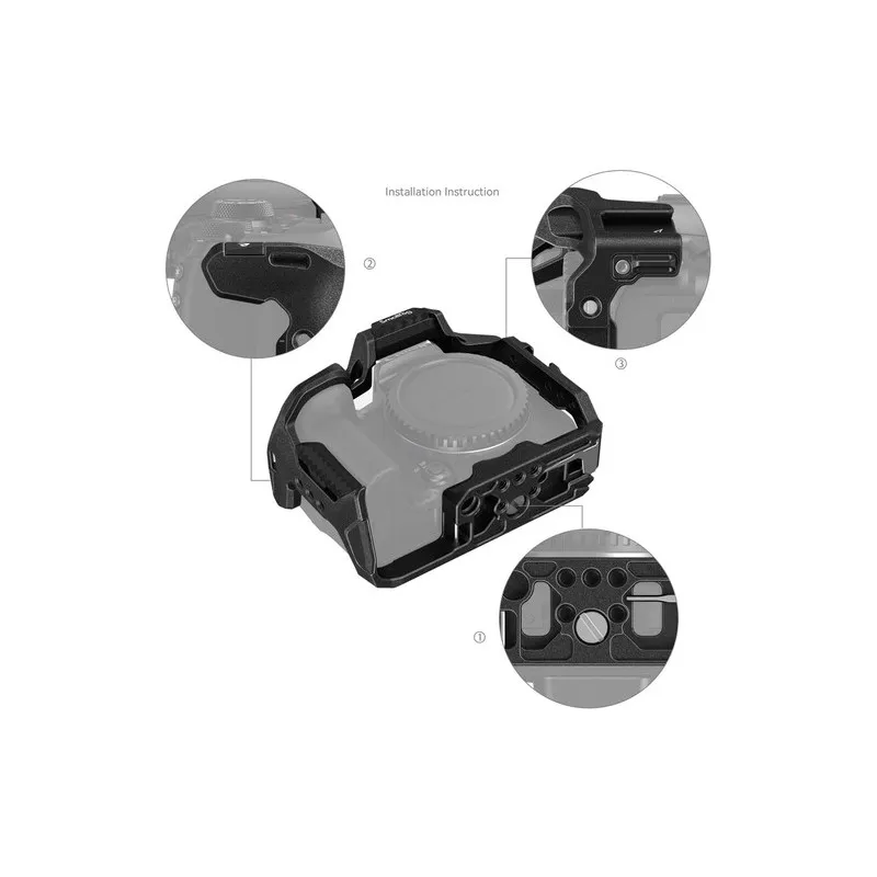 SmallRig "Black Mamba" Cage for Canon EOS R10 - 4