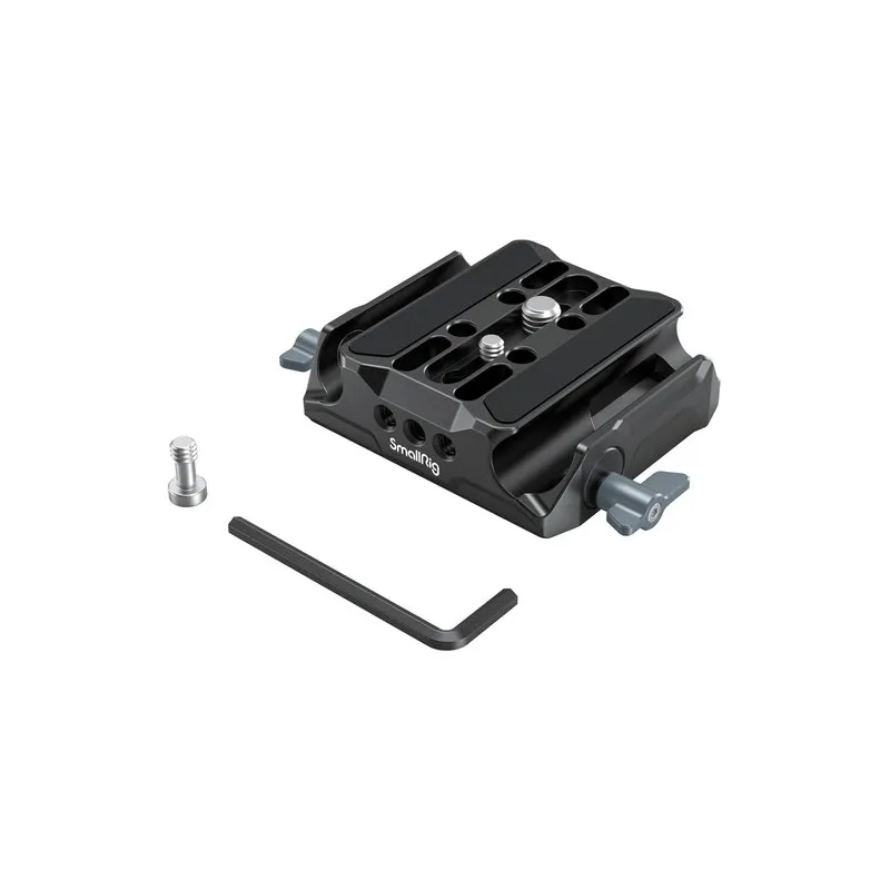 SmallRig Universal LWS Baseplate with Dual 15mm Rod Clamp - 3