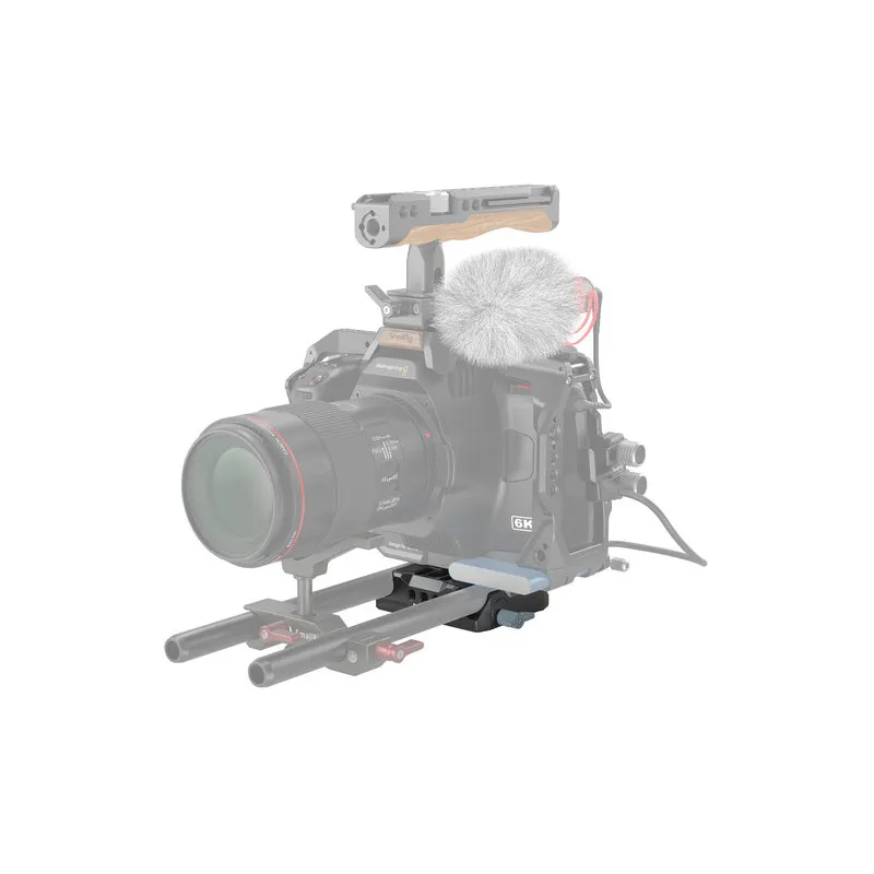 SmallRig Universal LWS Baseplate with Dual 15mm Rod Clamp - 6