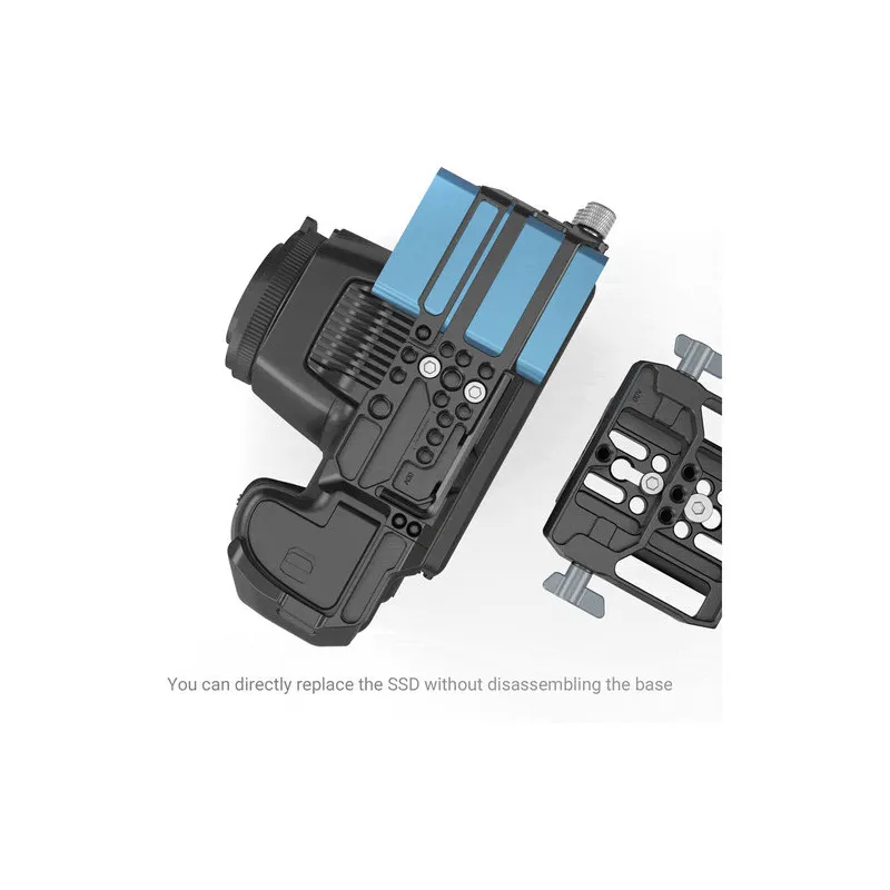 SmallRig Universal LWS Baseplate with Dual 15mm Rod Clamp - 7
