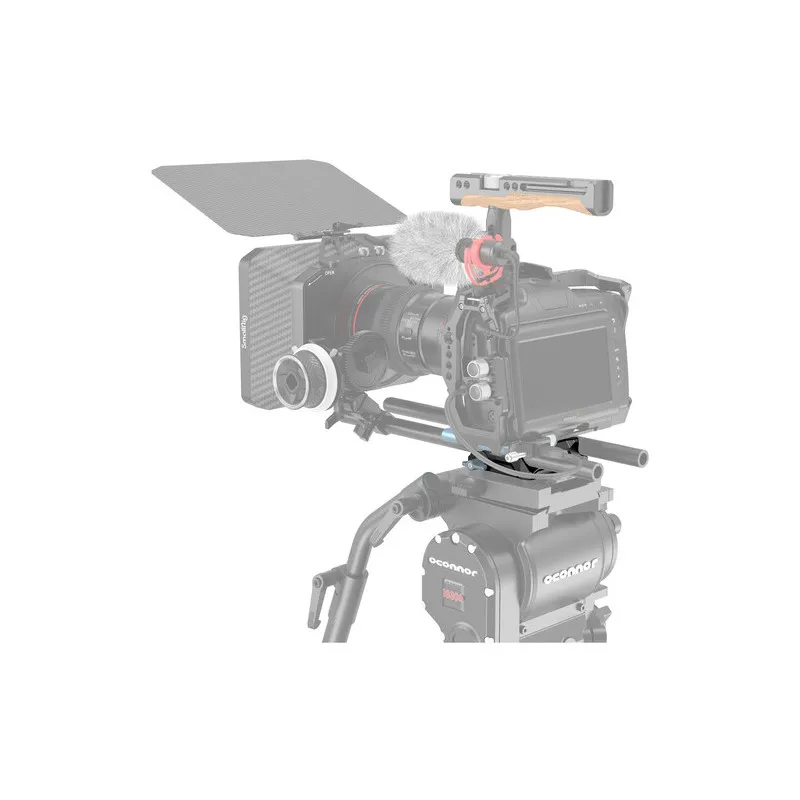SmallRig Universal LWS Baseplate with Dual 15mm Rod Clamp - 8