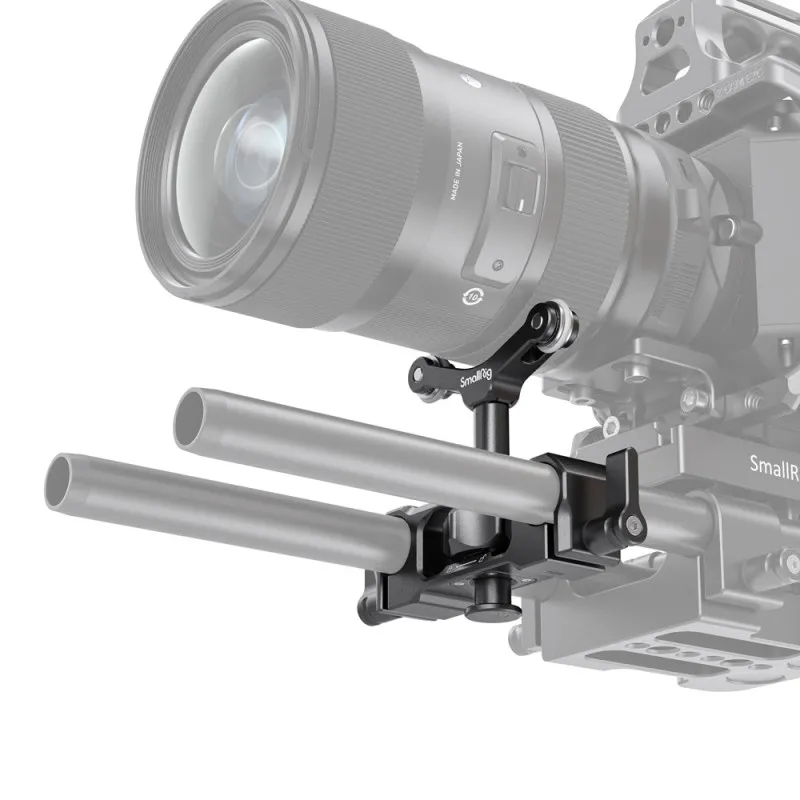 SmallRig Universal15mm LWS Rod Mount Lens Support - 3