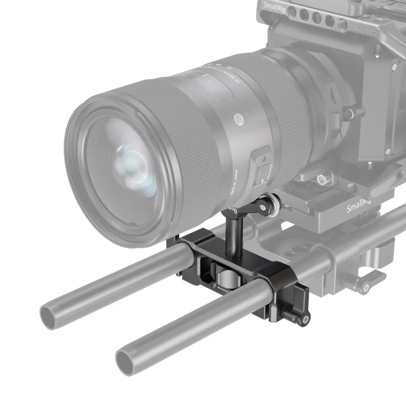 SmallRig Universal15mm LWS Rod Mount Lens Support - 4
