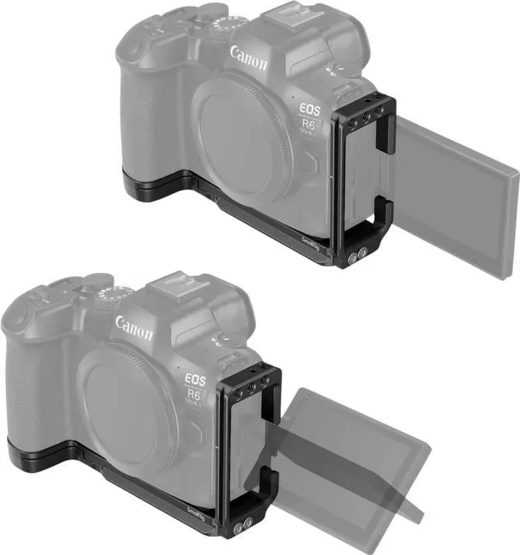 L-Bracket SmallRig 4160 për Canon EOS R5/ R5C/ R6/ R6 MKII, e zezë - 4