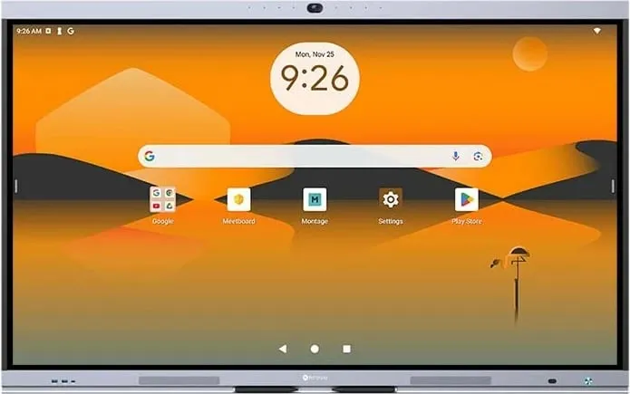 Monitor AG Neovo, 64.5", 4K UHD, i zi - 1