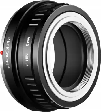 Përshtatës Kf M42 - Nikon Z, i zi