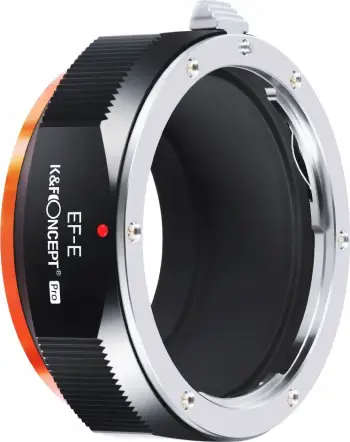 Përshtatës KF Pro për Sony E Nex KF06.437, i zi