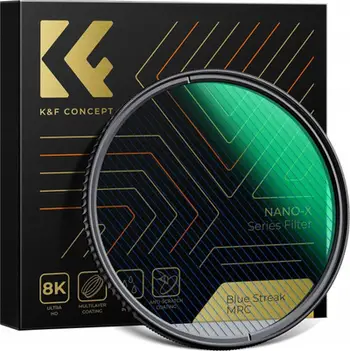 Filter fotografie K&amp;F Nano-X Blue Streak Anamorphic KF01.2097, 58mm, MRC