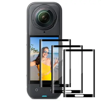 Mbrojtës ekrani K&F Concept për Insta360 X5, xham i temperuar 9H, paketim 3 copë, transparent