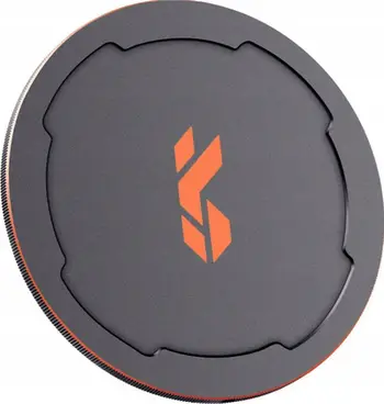 Kapak magnetik për lente K&amp;F Concept KF04.069, 58mm, alumini, i zi