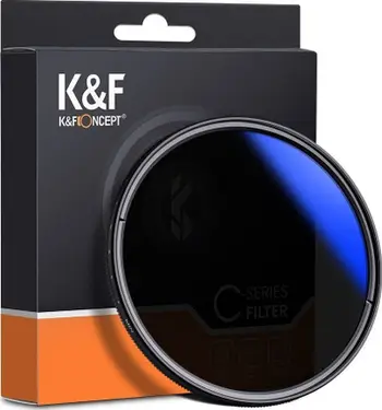 Filter ND i rregullueshëm K&amp;F Concept KF X Fader 46mm, ND2 ND400, gri